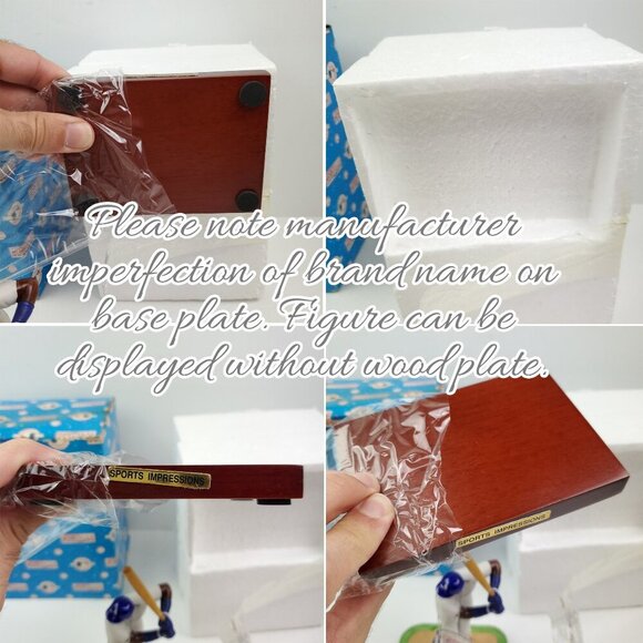 L.A. Dodgers Vintage Figure Darryl Strawberry Sports Impressions 1992 in Box - Picture 8 of 11